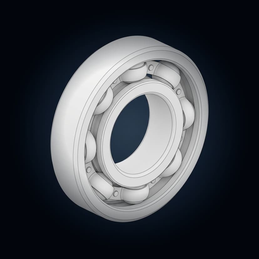 ISO Precision Deep Groove Ball Bearings (C3 Clearance)