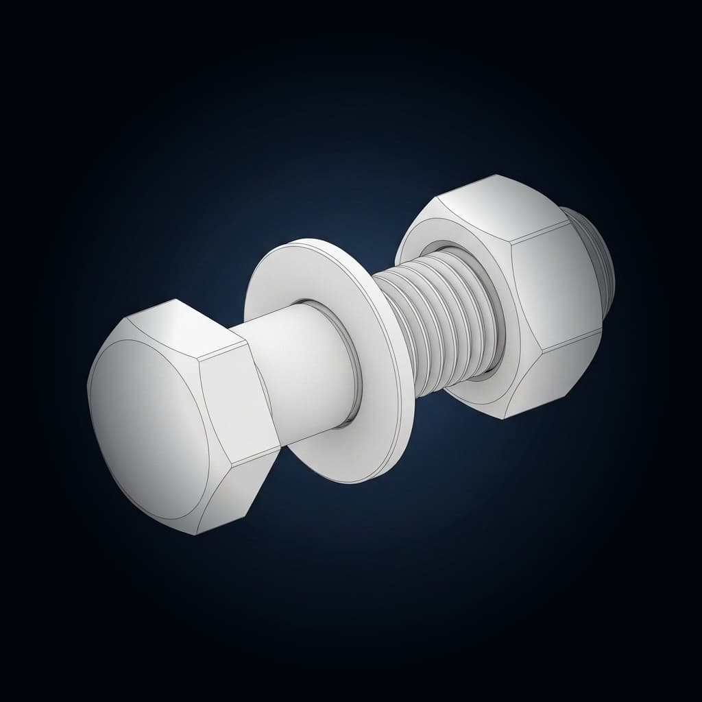 DIN 933 / ISO 4017 High Tensile Hexagon Head Bolts