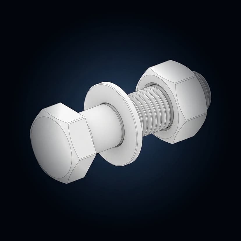 DIN 933 / ISO 4017 High Tensile Hexagon Head Bolts